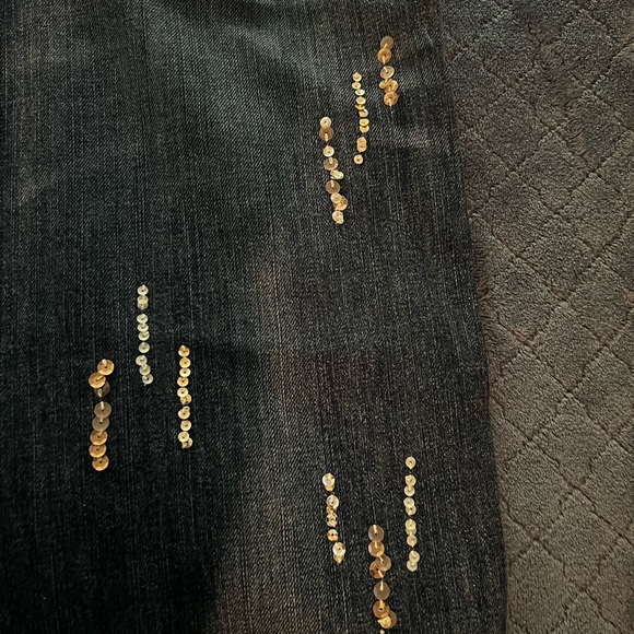 Seven7 jeans w/sequence design - plus size 20 - Picture 2 of 6